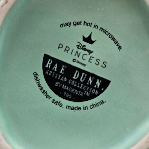 Disney Rae Dunn Princess Ariel Little Mermaid Mug & Saucer Set Under the Sea - Picture 8 of 12